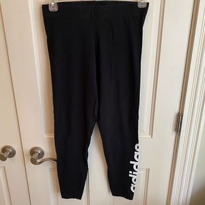 Black 7/8 Adidas Leggings